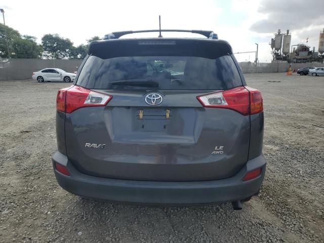 JTMBFREV4D5008675 - 2013 TOYOTA RAV4 LE Szary zdjęcie 6