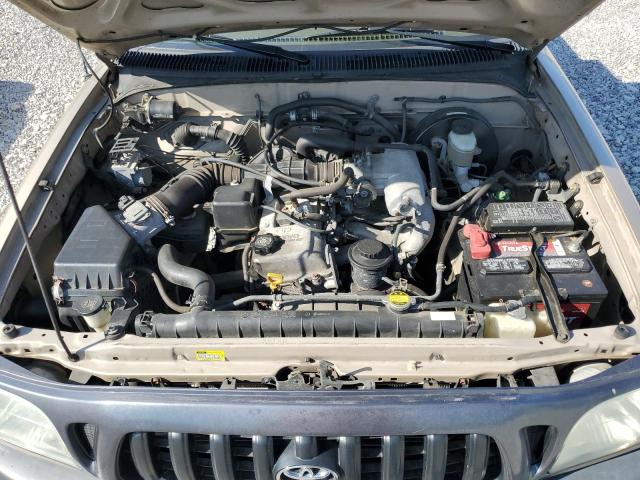 5TENL42N44Z434411 - 2004 TOYOTA TACOMA TAN photo 11