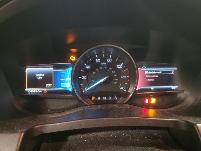 1FM5K8D84HGC59314 - 2017 FORD EXPLORER XLT Siyah fotoğraf 9