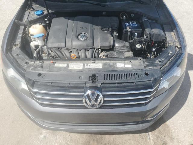 1VWCP7A30DC131781 - 2013 VOLKSWAGEN PASSAT SEL Մոխրագույն լուսանկար 11