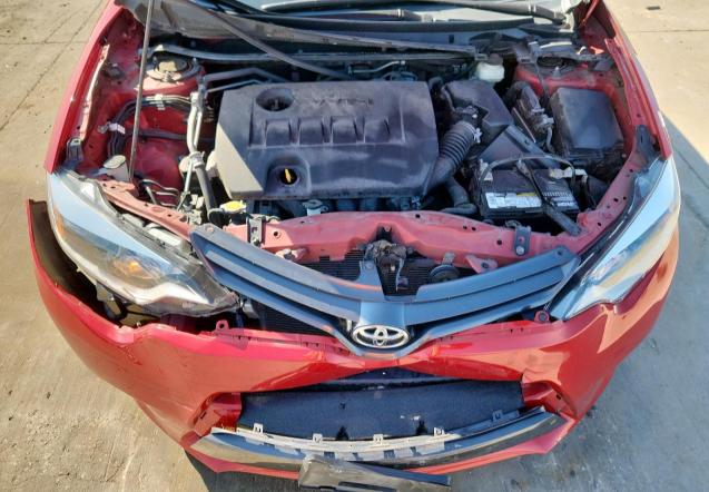 5YFBURHEXGP430104 - 2016 TOYOTA COROLLA L 红色 照片 11