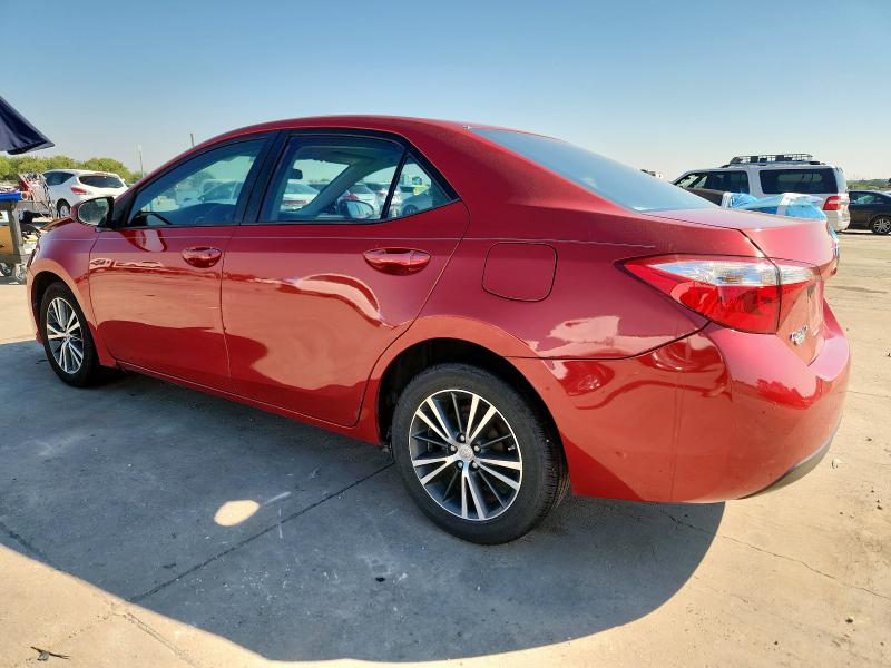 5YFBURHEXGP430104 - 2016 TOYOTA COROLLA L 红色 照片 2