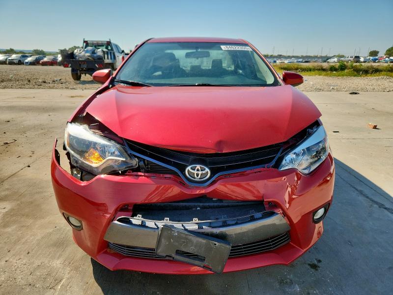 5YFBURHEXGP430104 - 2016 TOYOTA COROLLA L 红色 照片 5