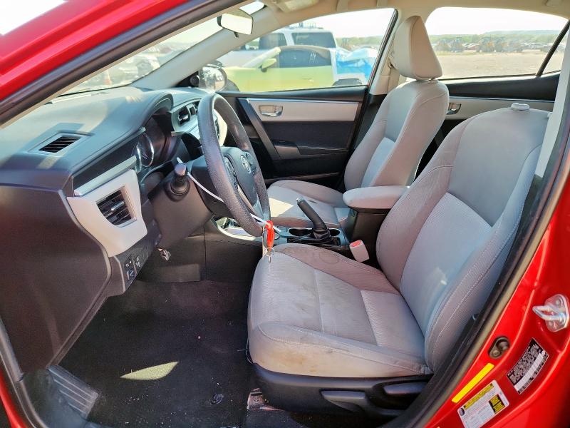 5YFBURHEXGP430104 - 2016 TOYOTA COROLLA L 红色 照片 7