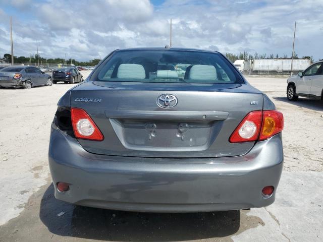 2T1BU4EE0AC509456 - 2010 TOYOTA COROLLA BASE GRAY photo 6