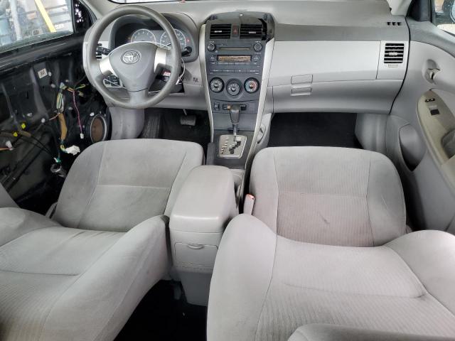 2T1BU4EE0AC509456 - 2010 TOYOTA COROLLA BASE GRAY photo 8