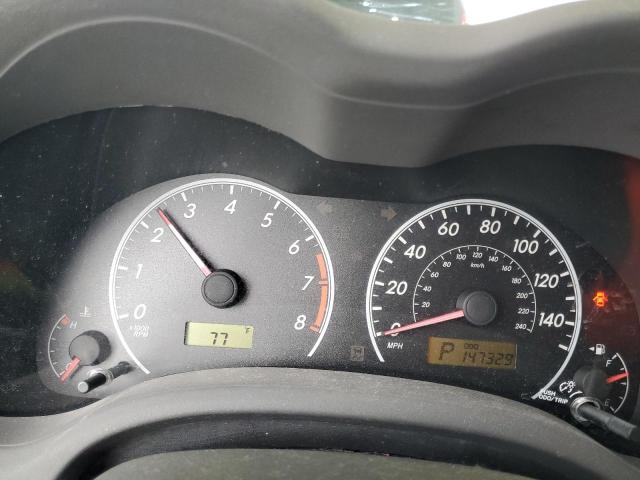 2T1BU4EE0AC509456 - 2010 TOYOTA COROLLA BASE GRAY photo 9