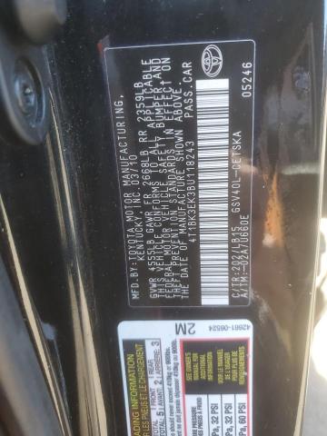 4T1BK3EK3BU118243 - 2011 TOYOTA CAMRY SE 黑色 照片 13