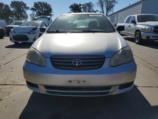 JTDBR32EX32008818 - 2003 TOYOTA COROLLA CE SILVER photo 5