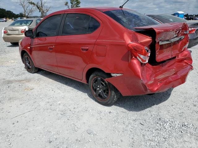 ML32F3FJ5HHF11490 - 2017 MITSUBISHI MIRAGE G4 ES RED photo 2