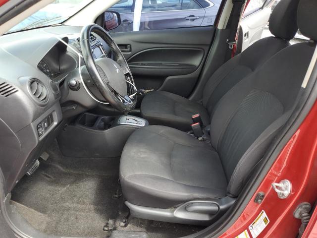 ML32F3FJ5HHF11490 - 2017 MITSUBISHI MIRAGE G4 ES RED photo 7