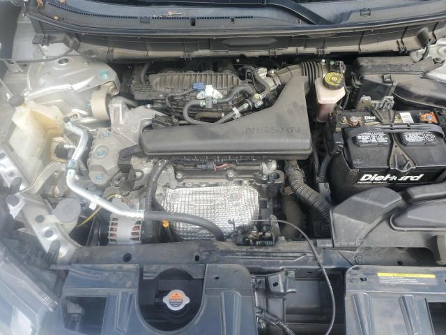 KNMAT2MT8HP527377 - 2017 NISSAN ROGUE S SILVER photo 12