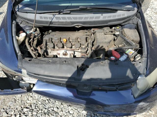 1HGFA16888L091802 - 2008 HONDA CIVIC EX BLUE photo 11