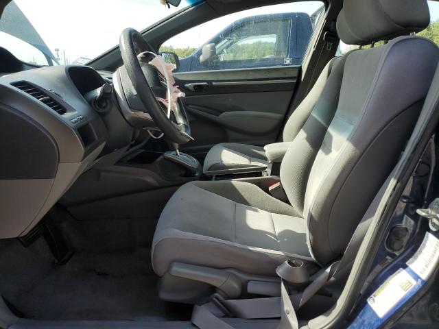 1HGFA16888L091802 - 2008 HONDA CIVIC EX BLUE photo 7