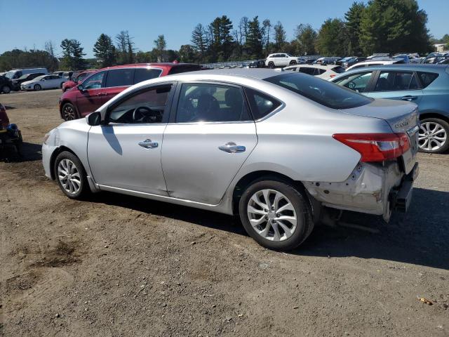 3N1AB7AP1KL608752 - 2019 NISSAN SENTRA S 银色 照片 2