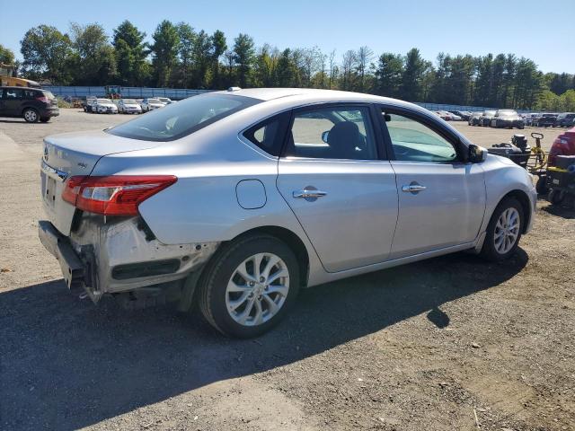 3N1AB7AP1KL608752 - 2019 NISSAN SENTRA S 银色 照片 3