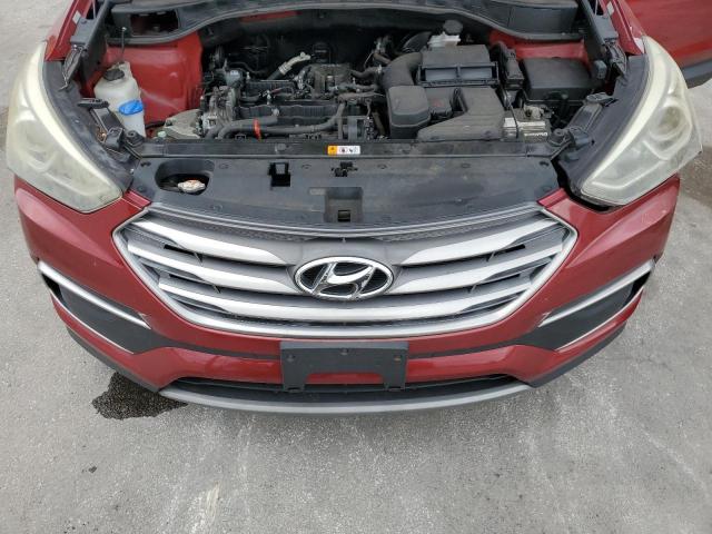 5XYZT3LB3JG532934 - 2018 HYUNDAI SANTA FE S RED photo 12