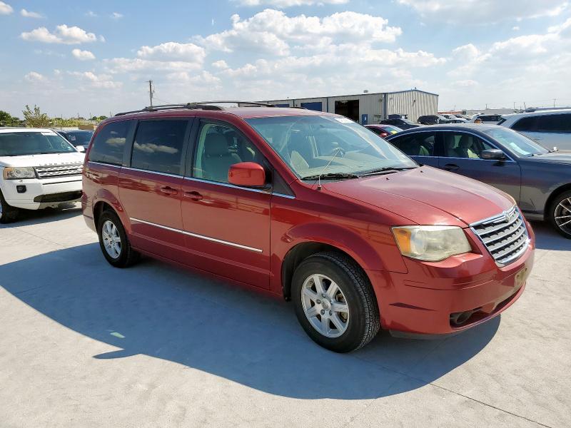 2A4RR5D18AR415629 - 2010 CHRYSLER TOWN & COU TOURING Czerwony zdjęcie 4