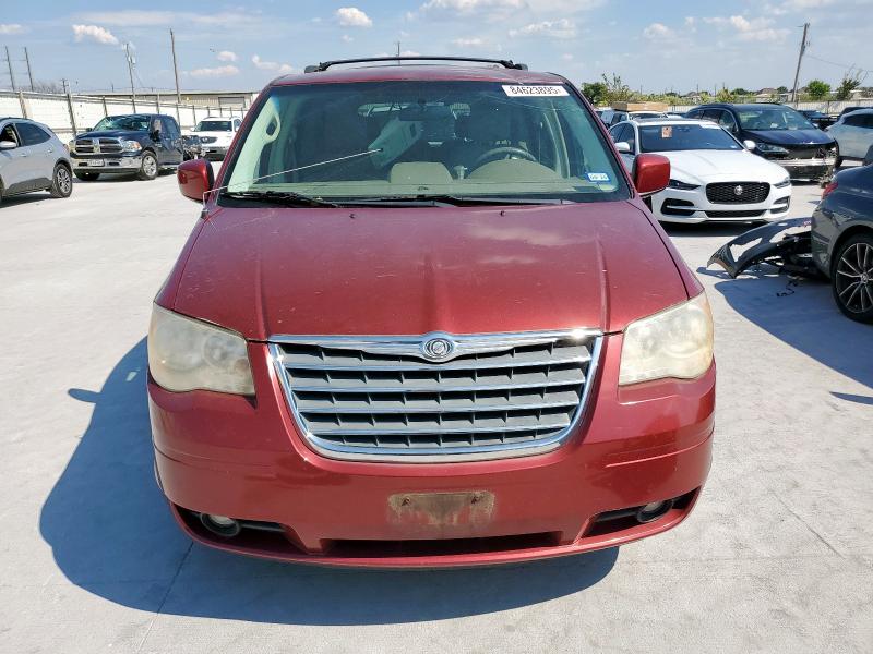 2A4RR5D18AR415629 - 2010 CHRYSLER TOWN & COU TOURING Czerwony zdjęcie 5