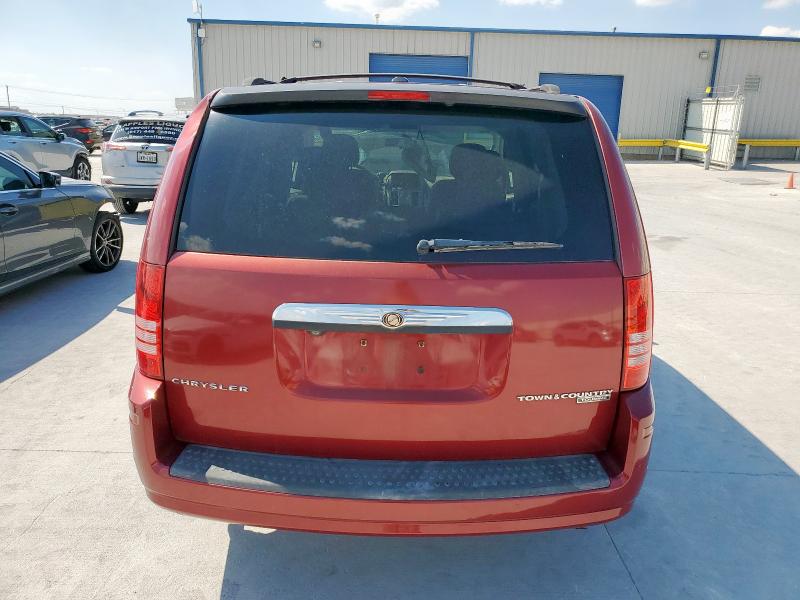 2A4RR5D18AR415629 - 2010 CHRYSLER TOWN & COU TOURING Czerwony zdjęcie 6