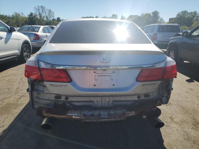 1HGCR2F59DA035316 - 2013 HONDA ACCORD SPORT GRAY photo 6