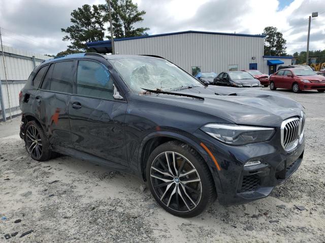 5UXCR6C50KLK84078 - 2019 BMW X5 XDRIVE40I BLUE photo 4