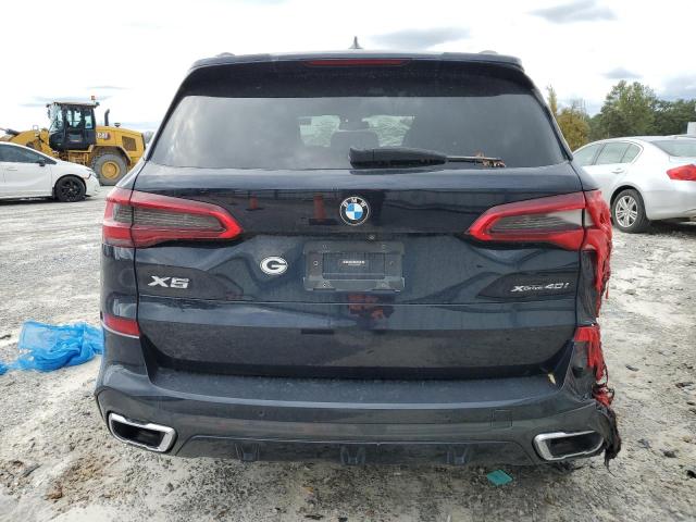 5UXCR6C50KLK84078 - 2019 BMW X5 XDRIVE40I BLUE photo 6
