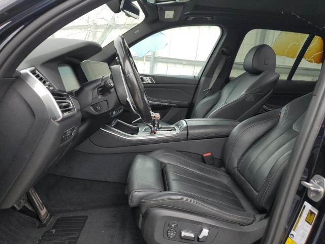 5UXCR6C50KLK84078 - 2019 BMW X5 XDRIVE40I BLUE photo 7