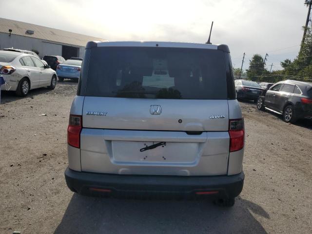 5J6YH2H70AL002821 - 2010 HONDA ELEMENT EX SILVER photo 6