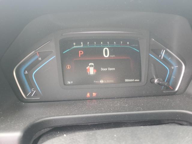 5FNRL6H97KB021565 - 2019 HONDA ODYSSEY ELITE Մոխրագույն լուսանկար 9