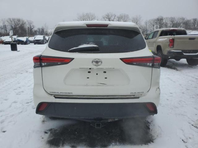 5TDGZRBH4MS135321 - 2021 TOYOTA HIGHLANDER XLE 白色 照片 6