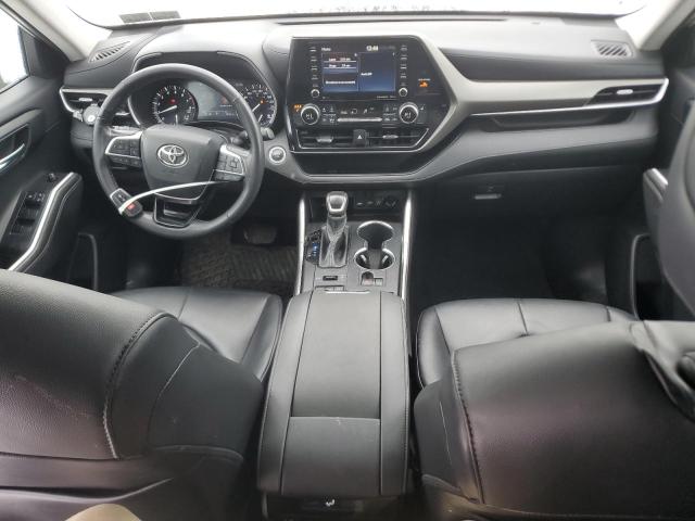 5TDGZRBH4MS135321 - 2021 TOYOTA HIGHLANDER XLE 白色 照片 8