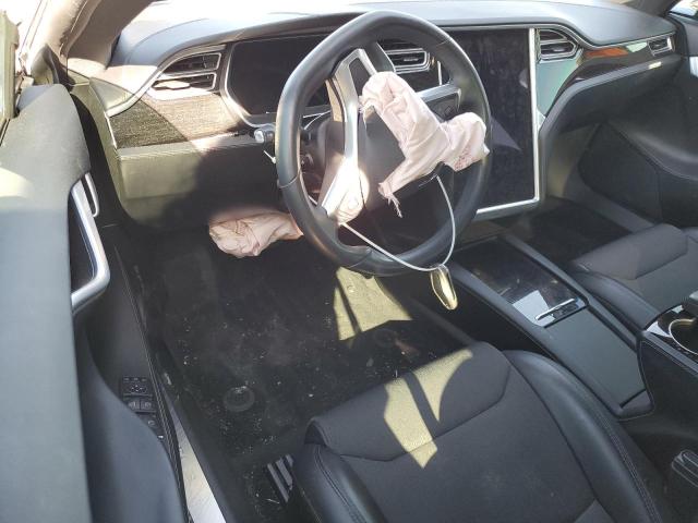 5YJSA1E19HF228122 - 2017 TESLA MODEL S CHARCOAL photo 8