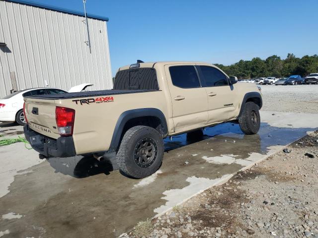 3TMCZ5AN3HM064309 - 2017 TOYOTA TACOMA DOUBLE CAB BEIGE photo 3