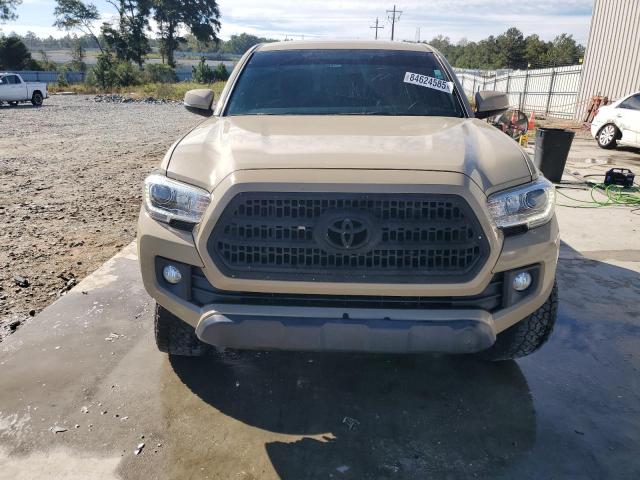 3TMCZ5AN3HM064309 - 2017 TOYOTA TACOMA DOUBLE CAB BEIGE photo 5