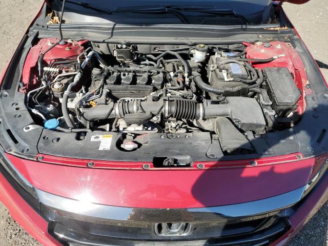 1HGCV1F37MA082087 - 2021 HONDA ACCORD SPORT RED photo 11