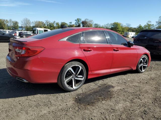 1HGCV1F37MA082087 - 2021 HONDA ACCORD SPORT RED photo 3