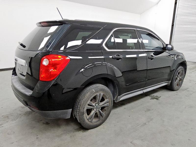 2GNALAEK3F1110024 - 2015 CHEVROLET EQUINOX LS შავი ფოტო 3