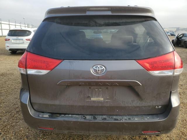 5TDKK3DC9BS049352 - 2011 TOYOTA SIENNA LE 灰色 照片 6