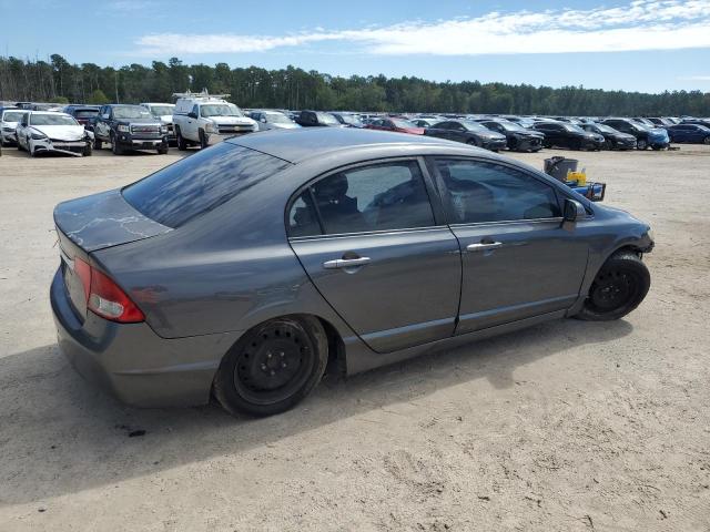 2HGFA1F59AH320710 - 2010 HONDA CIVIC LX GRAY photo 3