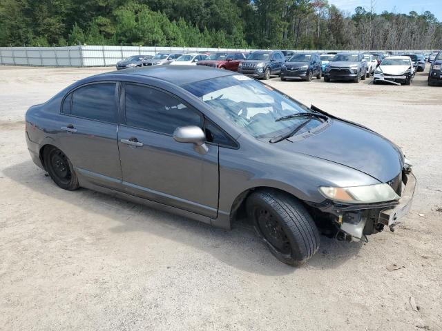 2HGFA1F59AH320710 - 2010 HONDA CIVIC LX GRAY photo 4