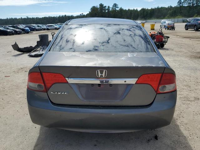 2HGFA1F59AH320710 - 2010 HONDA CIVIC LX GRAY photo 6