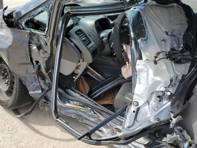 2HGFA1F59AH320710 - 2010 HONDA CIVIC LX GRAY photo 8