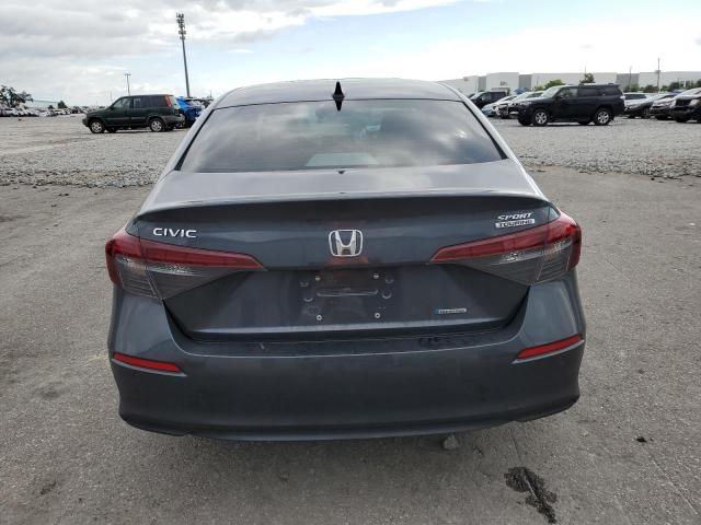 2HGFE4F86SH332718 - 2025 HONDA CIVIC SPORT GRAY photo 6