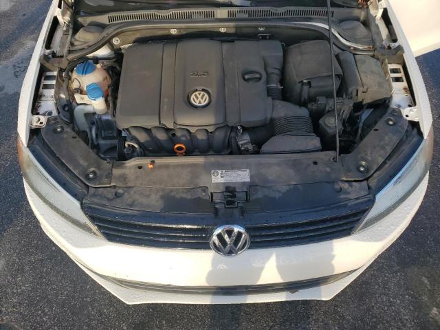 3VWDP7AJXCM318543 - 2012 VOLKSWAGEN JETTA SE WHITE photo 11