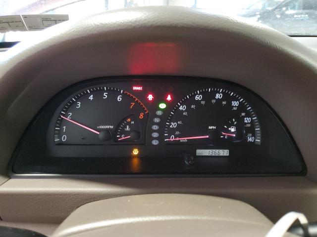 4T1BF32K62U015519 - 2002 TOYOTA CAMRY LE MAROON photo 9