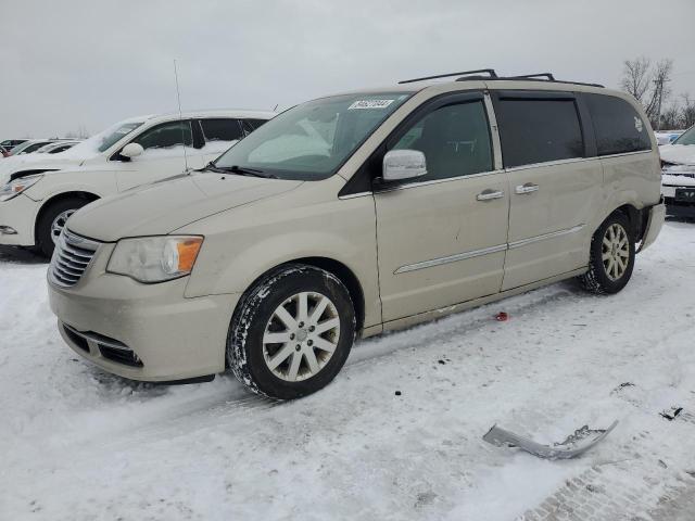 2C4RC1CG5CR413880 - 2012 CHRYSLER TOWN & COU TOURING L BEIGE photo 1
