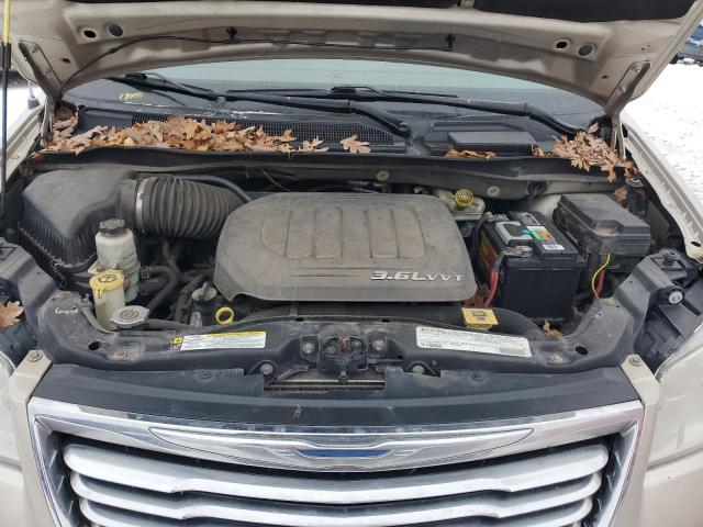 2C4RC1CG5CR413880 - 2012 CHRYSLER TOWN & COU TOURING L BEIGE photo 12