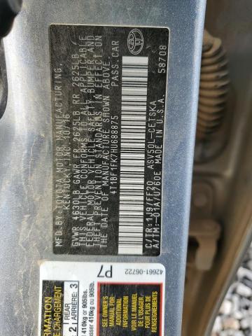4T1BF1FK7HU688875 - 2017 TOYOTA CAMRY LE SILVER photo 12