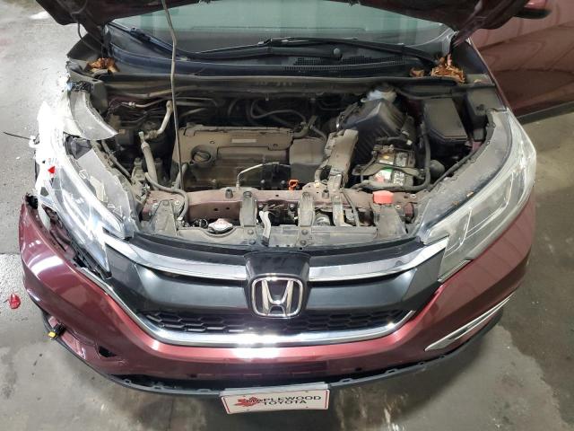 5J6RM4H73GL012411 - 2016 HONDA CR-V EXL MAROON photo 12